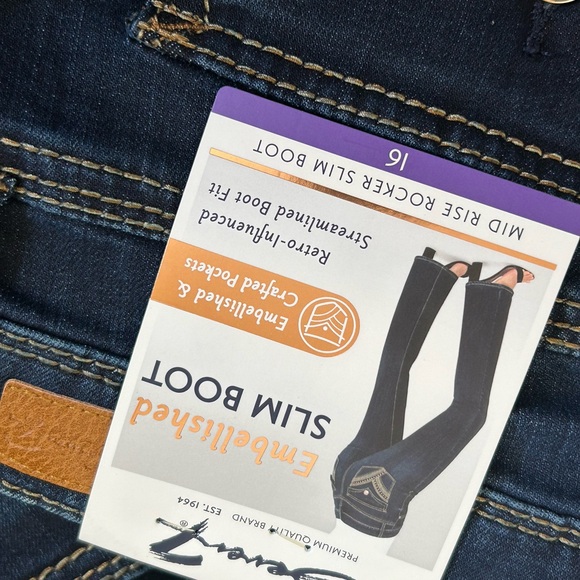 Seven 7 Embellished slim boot jeans women 16 - Picture 6 of 9